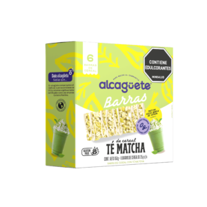 6 pack Barras sabor Té de Matcha