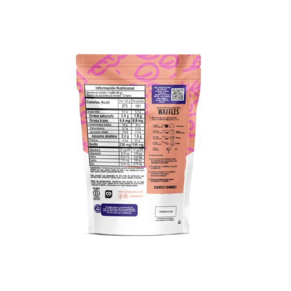Premezcla Waffles de Pandebono