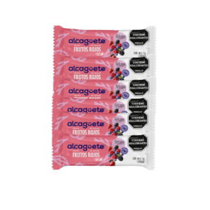 6 Barras de cereal frutos rojos