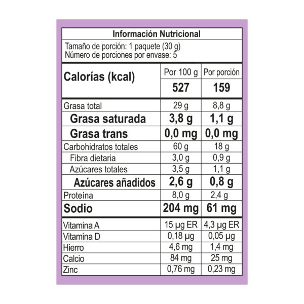 5 Pack Galleta de Avena y Chia Alcaguete