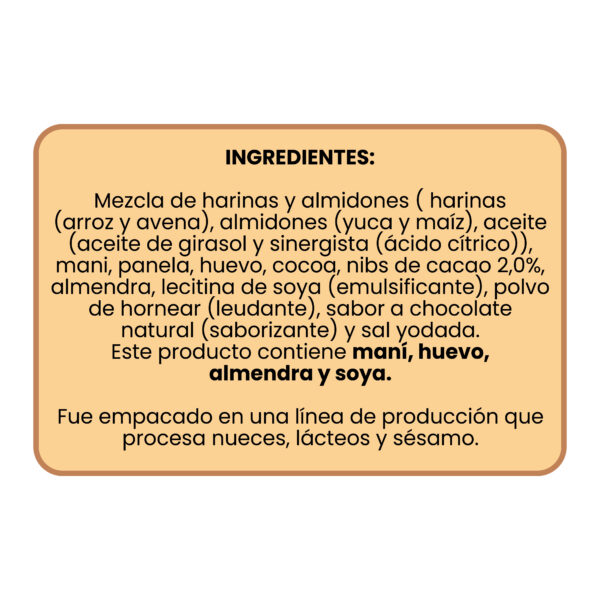 5 Pack Galletas Nibs de Cacao