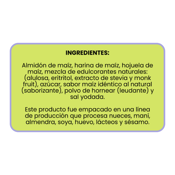 Premezcla Waffles de Choclo 400g